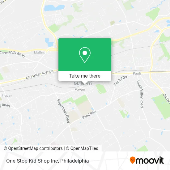 One Stop Kid Shop Inc map