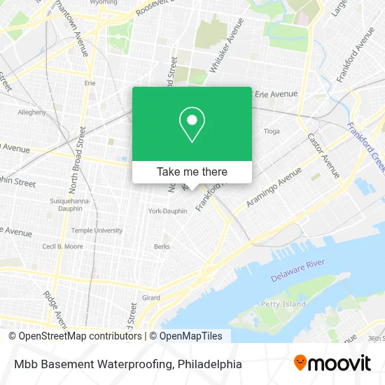 Mbb Basement Waterproofing map