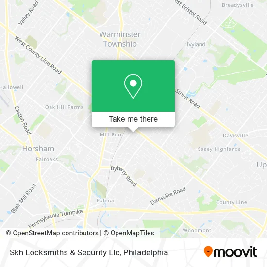 Skh Locksmiths & Security Llc map