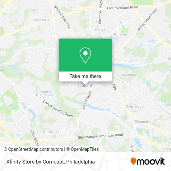Xfinity Store by Comcast map