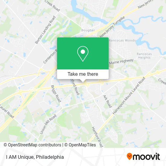 I AM Unique map