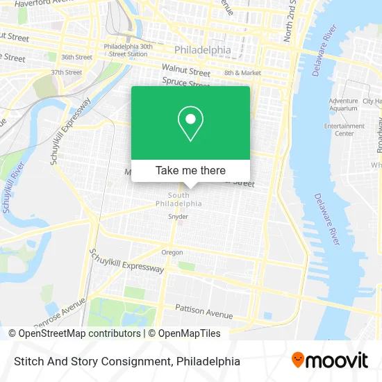 Stitch And Story Consignment map