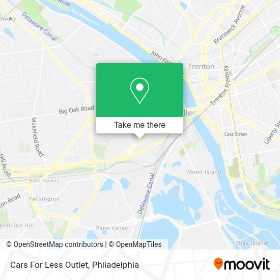 Cars For Less Outlet map