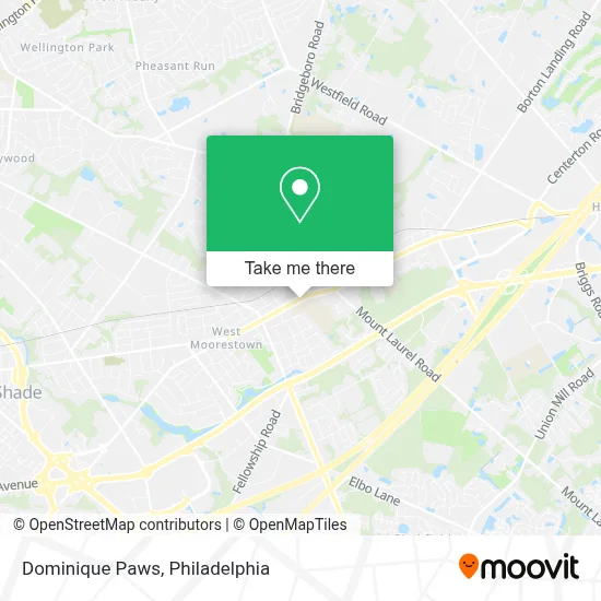 Dominique Paws map