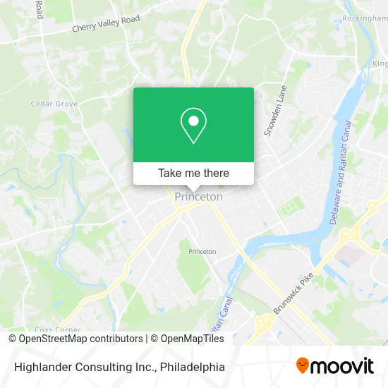 Highlander Consulting Inc. map