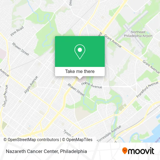 Nazareth Cancer Center map