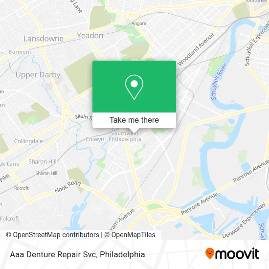Aaa Denture Repair Svc map