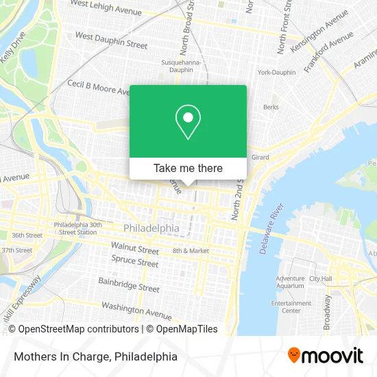 Mothers In Charge map