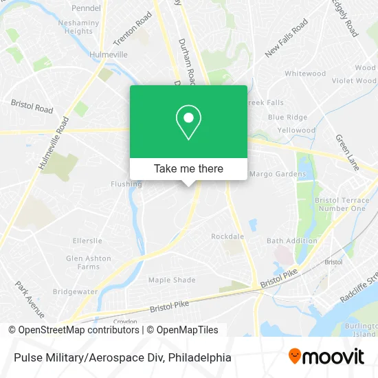 Pulse Military/Aerospace Div map