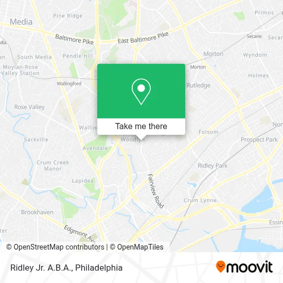 Ridley Jr. A.B.A. map