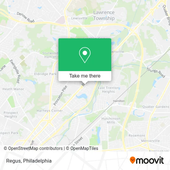 Regus map