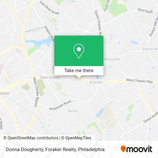 Donna Dougherty, Foraker Realty map