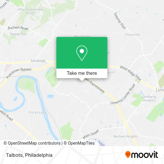 Talbots map