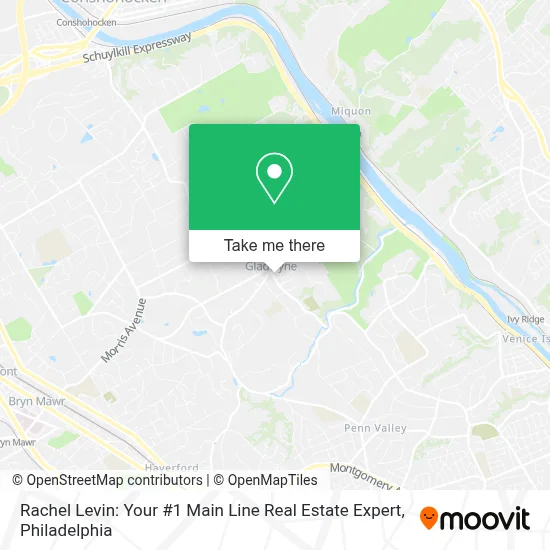 Rachel Levin: Your #1 Main Line Real Estate Expert map