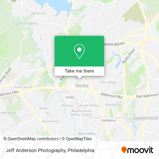 Jeff Anderson Photography map