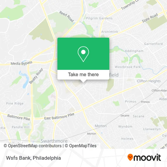 Wsfs Bank map