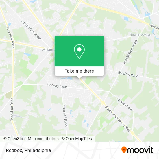Redbox map