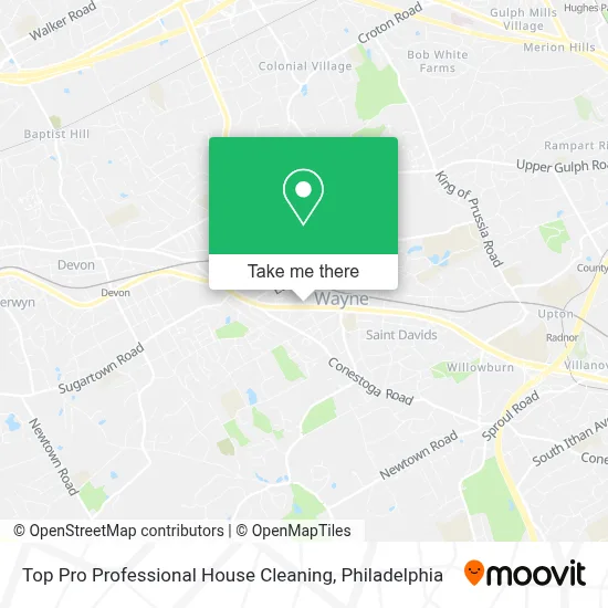 Top Pro Professional House Cleaning map