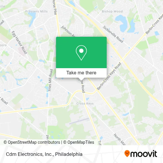Cdm Electronics, Inc. map