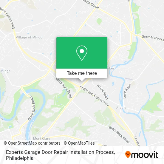 Experts Garage Door Repair Installation Process map