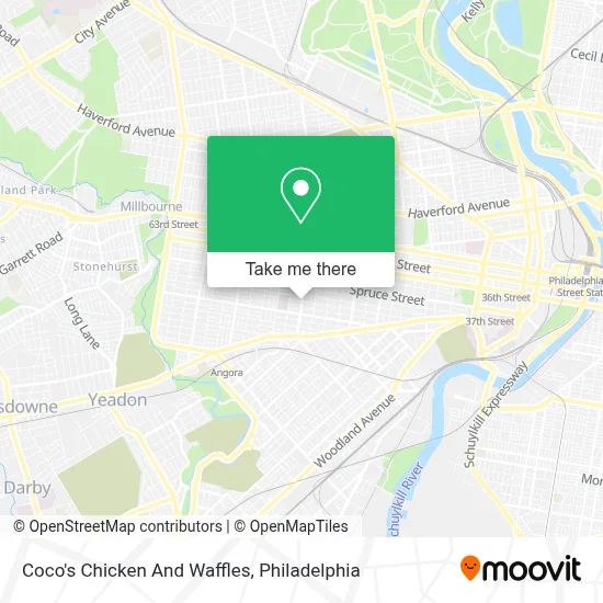Coco's Chicken And Waffles map