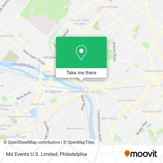 Md Events U.S. Limited map