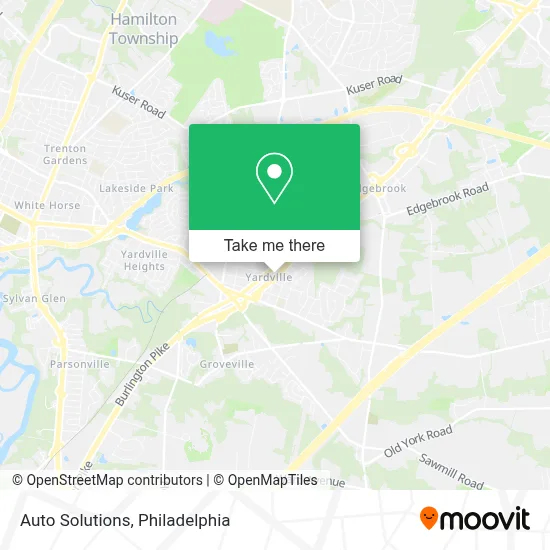 Auto Solutions map