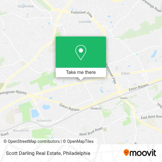 Scott Darling Real Estate map