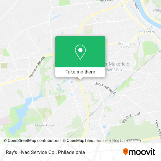 Ray's Hvac Service Co. map
