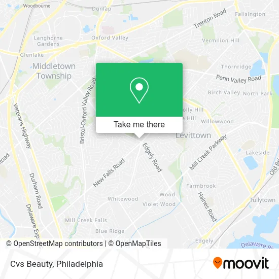 Cvs Beauty map