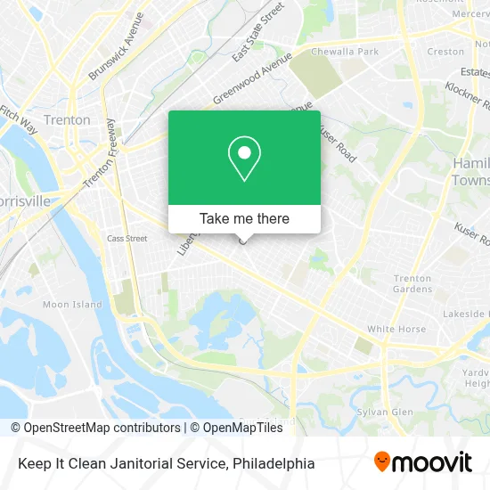 Keep It Clean Janitorial Service map