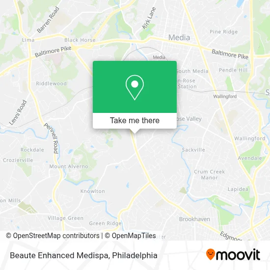 Beaute Enhanced Medispa map