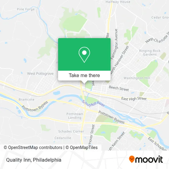 Quality Inn map