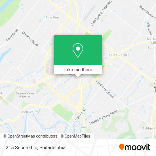 215 Secure Llc map