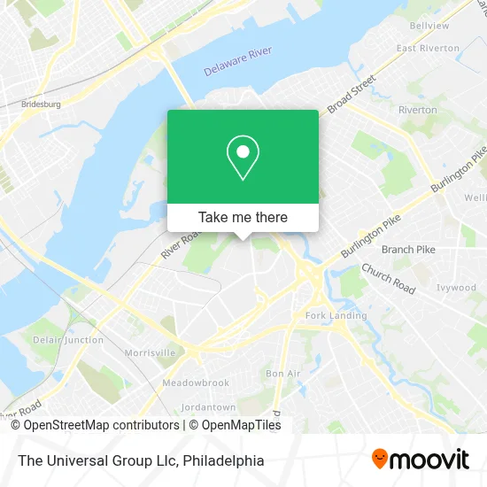 The Universal Group Llc map