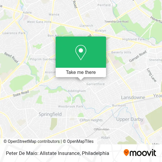 Peter De Maio: Allstate Insurance map