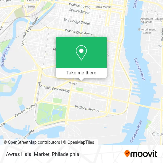 Awras Halal Market map
