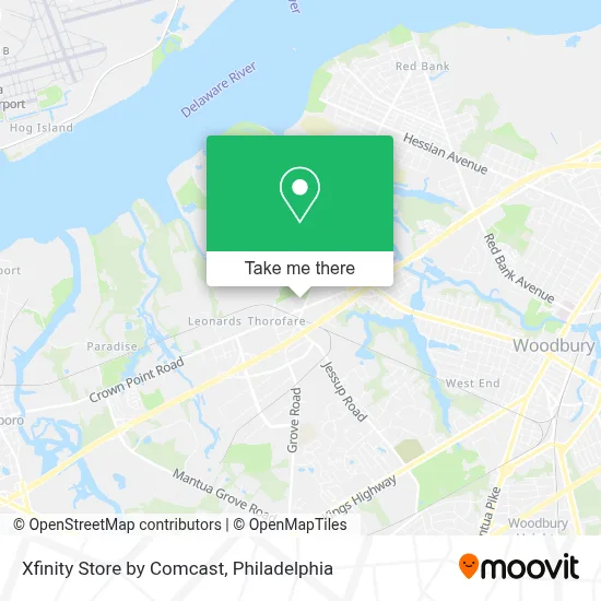 Xfinity Store by Comcast map