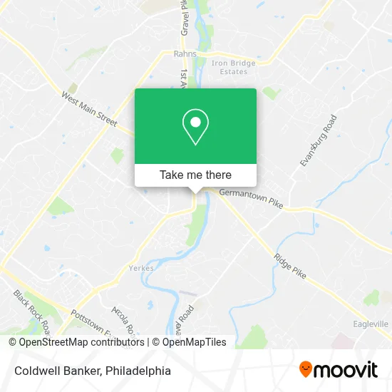 Coldwell Banker map