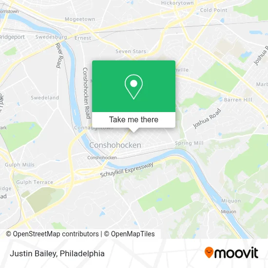 Justin Bailey map