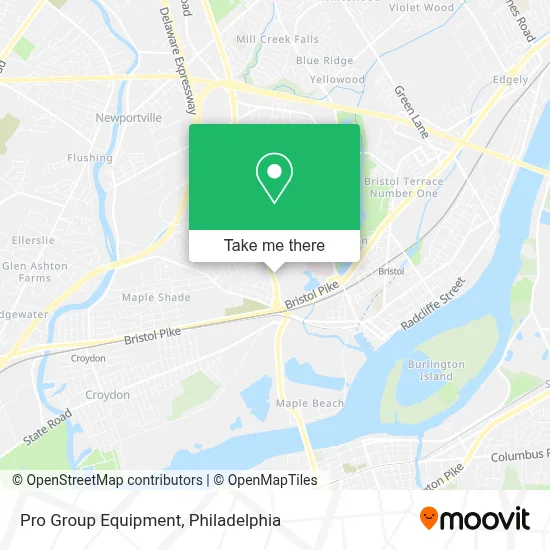 Pro Group Equipment map