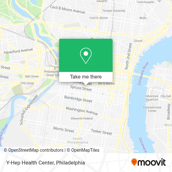 Y-Hep Health Center map