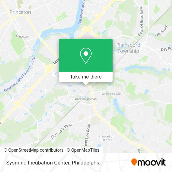 Sysmind Incubation Center map