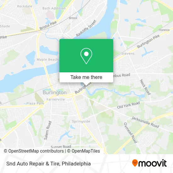 Snd Auto Repair & Tire map