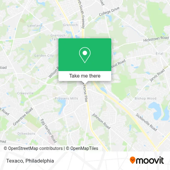 Texaco map