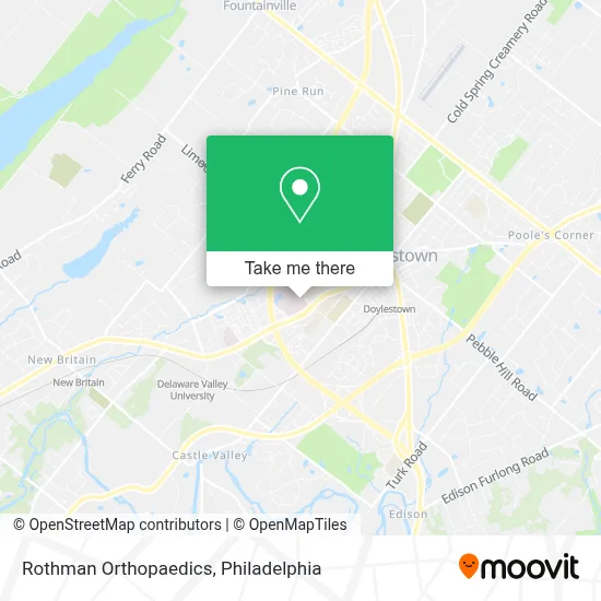 Rothman Orthopaedics map