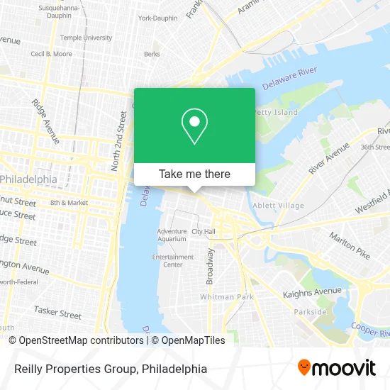 Reilly Properties Group map