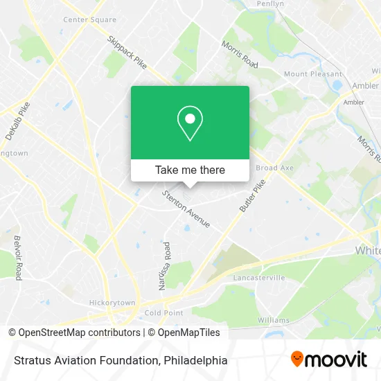Stratus Aviation Foundation map