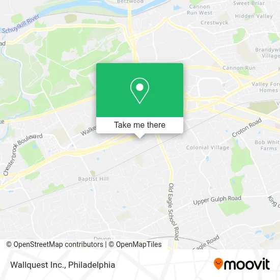 Wallquest Inc. map