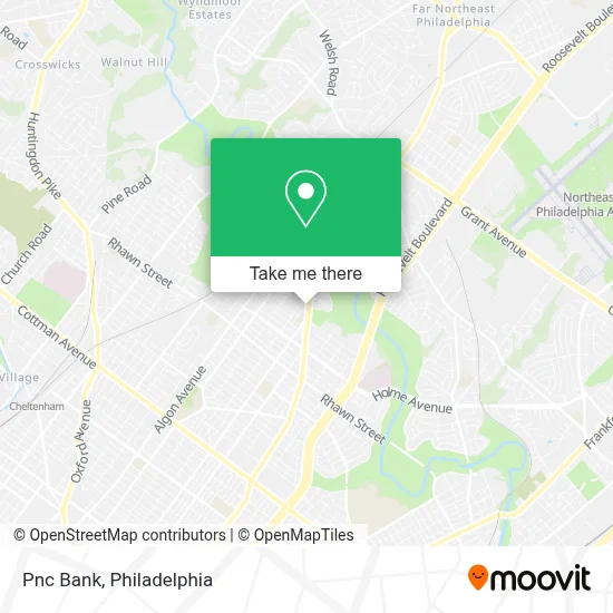 Pnc Bank map